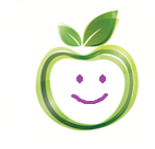 apple happy face