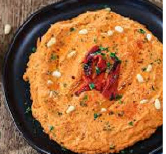 raosted red pep hummus