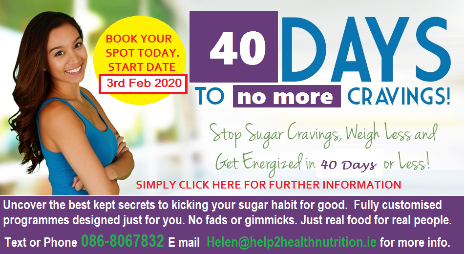 40 days to no more cravings 3rd feb 2020
